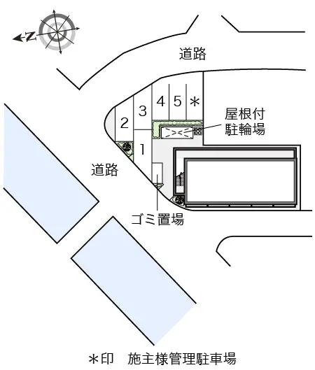 高槻市辻子 月極駐車場